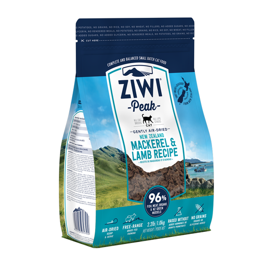 Ziwi Peak Mackerel & Lamb Air-Dried Cat Food