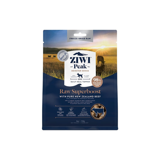 Ziwi Peak Freeze-Dried Dog Superboost Beef Pouch 114g