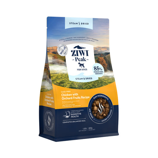 Ziwi Peak Steam & Dried Chicken Dry Dog Food