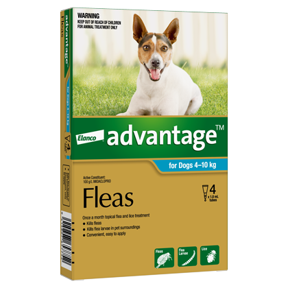 Advantage Flea Treatment for Medium Dogs 4-10kg