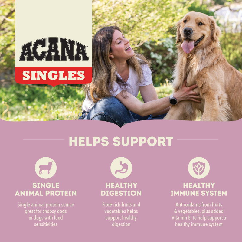 Acana Singles Grass-Fed Lamb Dog Food