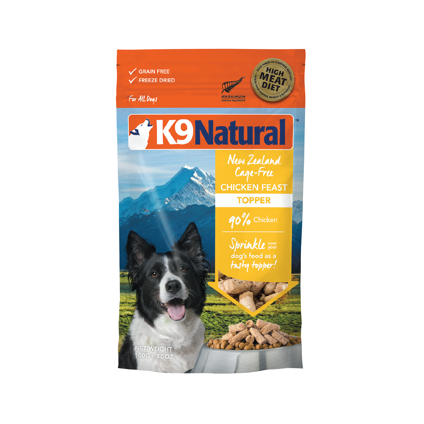 K9 Natural Freeze Dried Chicken Feast Dog Food