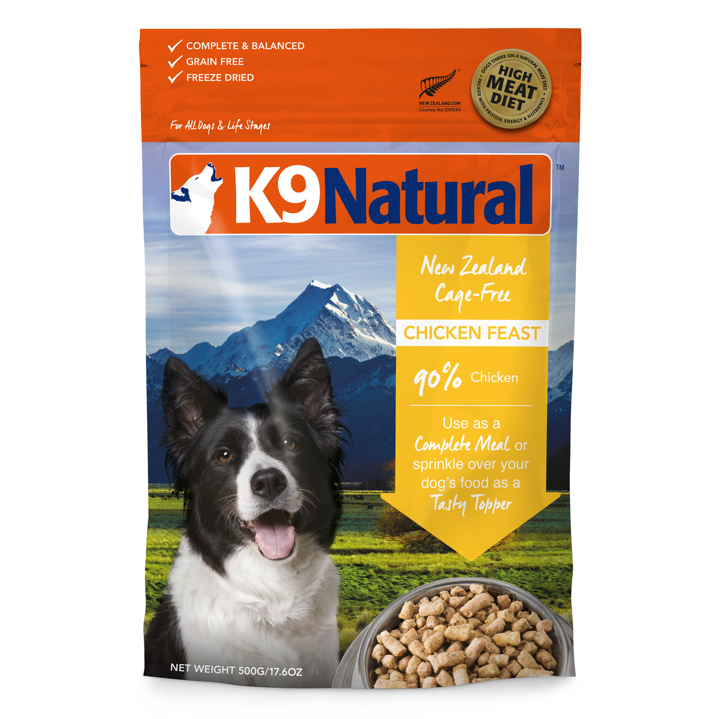 K9 Natural Freeze Dried Chicken Feast Dog Food