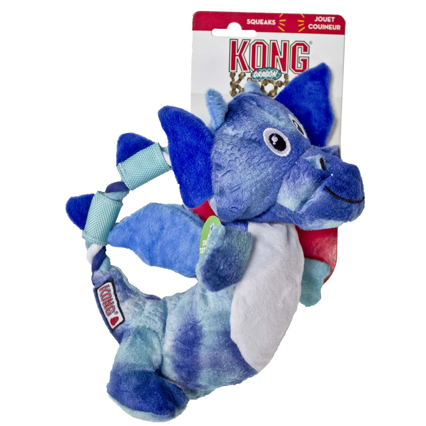 KONG Dragon Knots Dog Toy - Assorted Colours