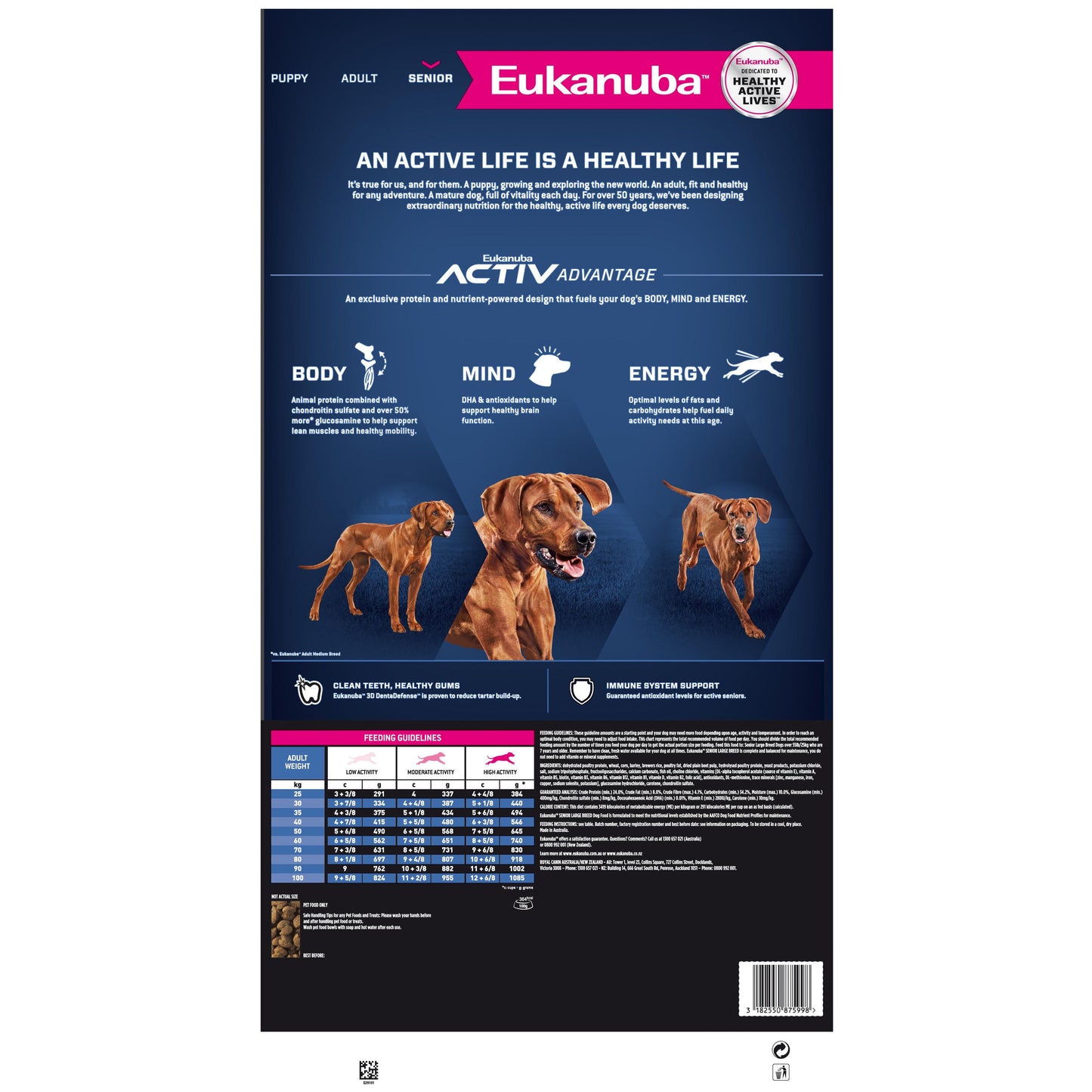 Eukanuba Senior Large Breed Dry Dog Food