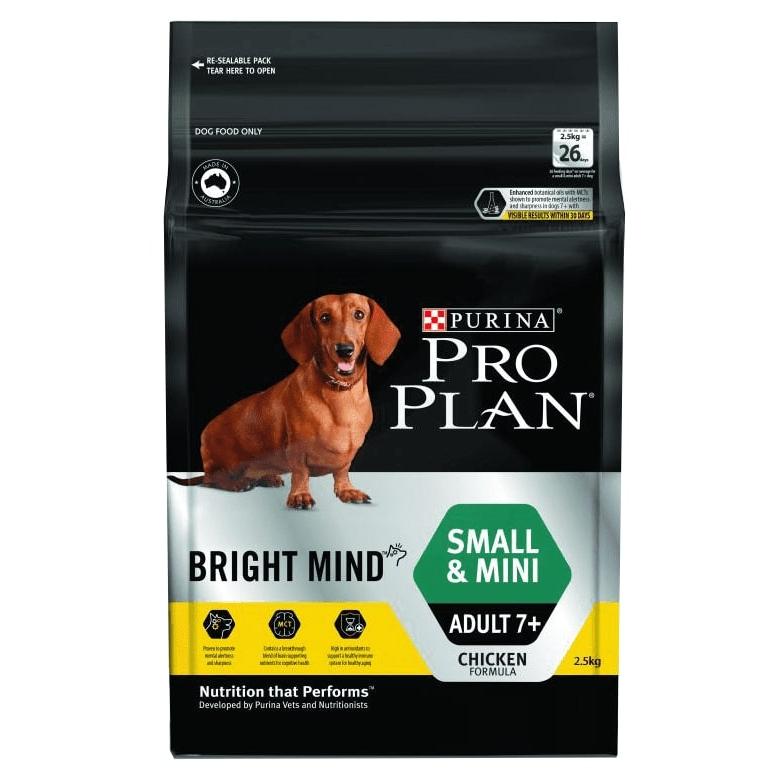 Pro Plan Adult 7+ Small & Mini Bright Mind Chicken Dry Dog Food