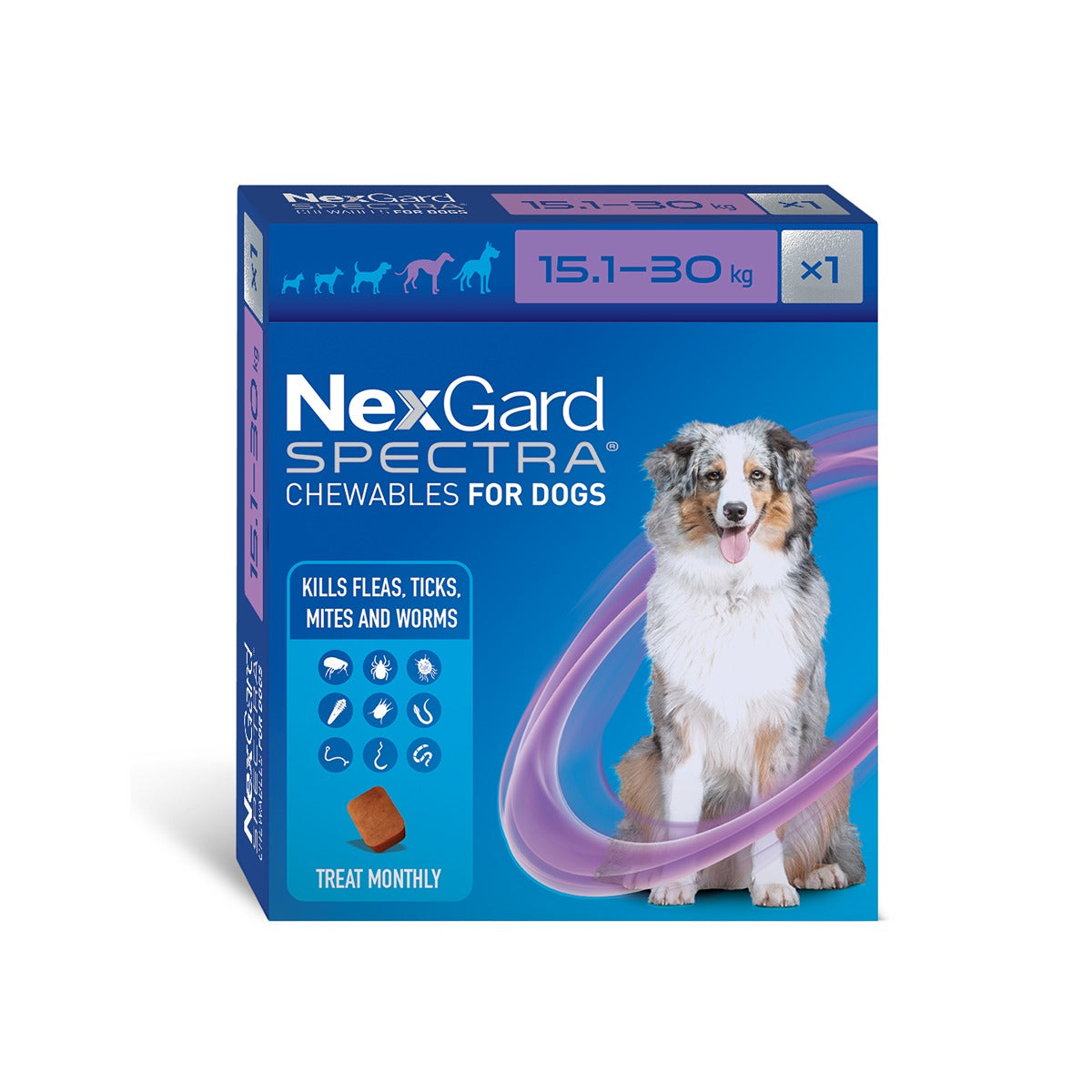 NexGard Spectra Chewables for Large Dogs 15.1-30kg