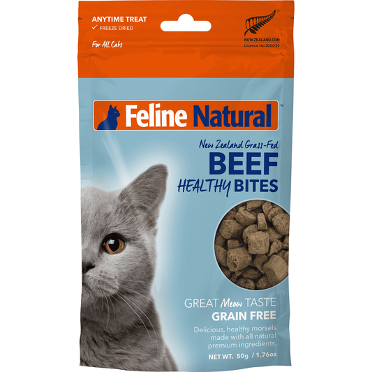 Feline Natural Healthy Bites Beef Cat Treats