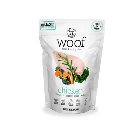 NZ Natural Pet Food Co Woof Chicken Freeze Dried Dog Bites