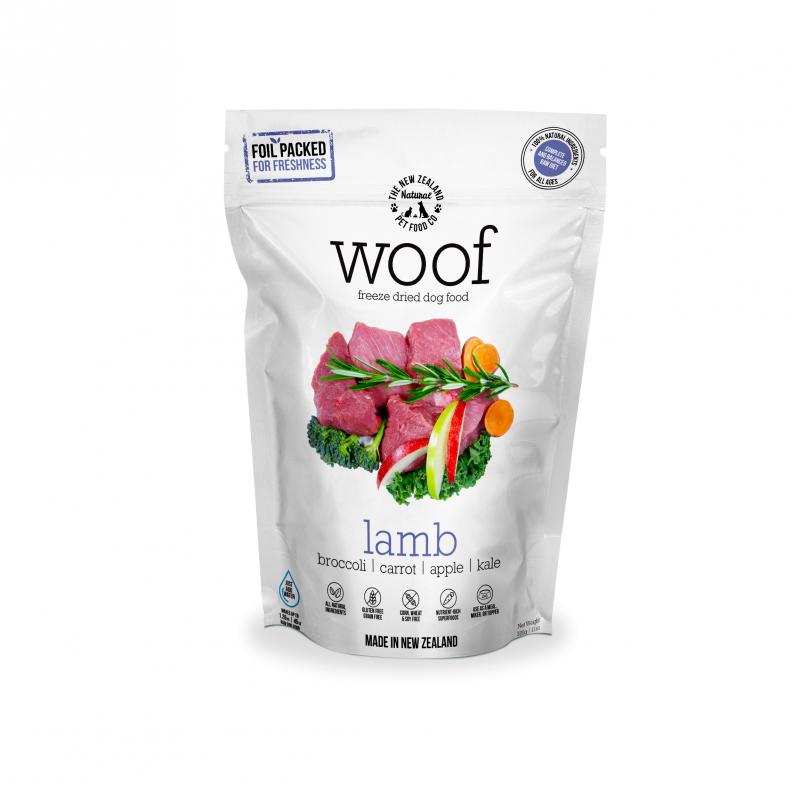 NZ Natural Pet Food Co Woof Lamb Freeze Dried Dog Food