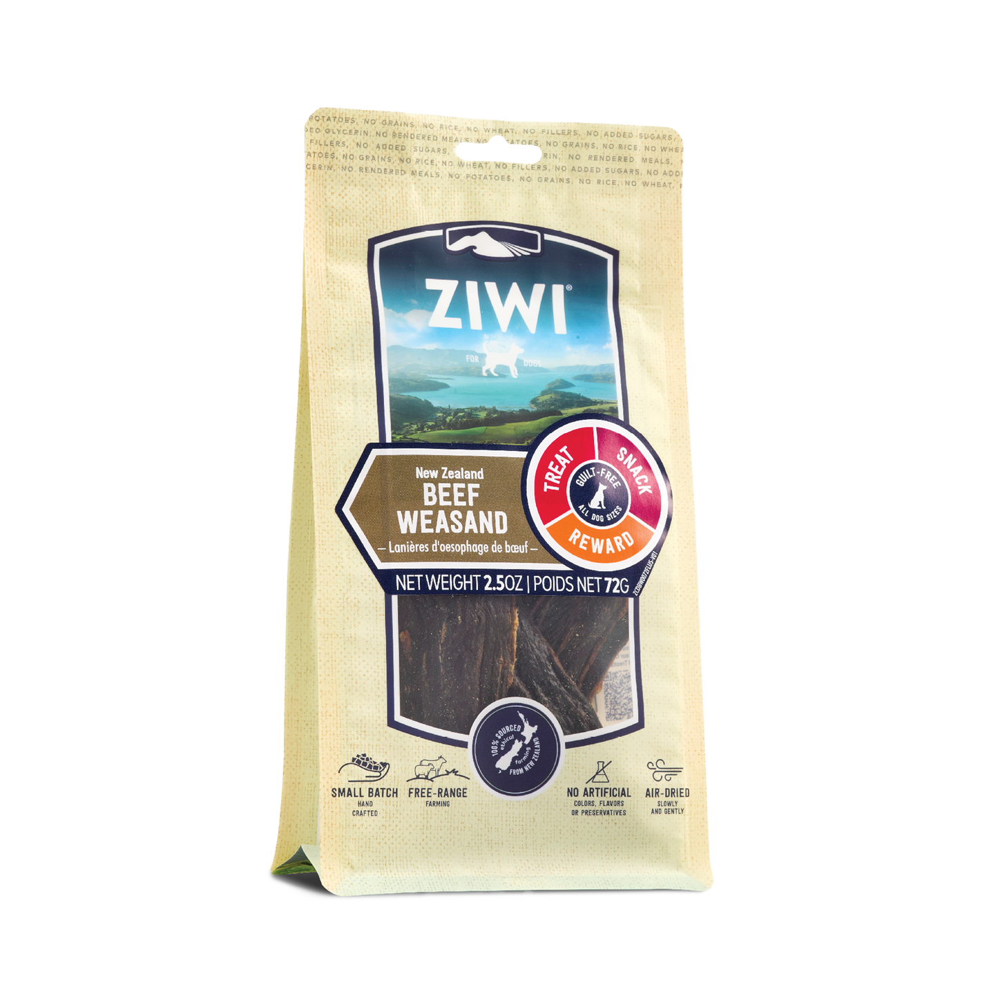 Ziwi Peak Beef Weasand Dog Treats