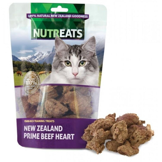 Nutreats Beef Hearts Freeze Dried Cat Treats