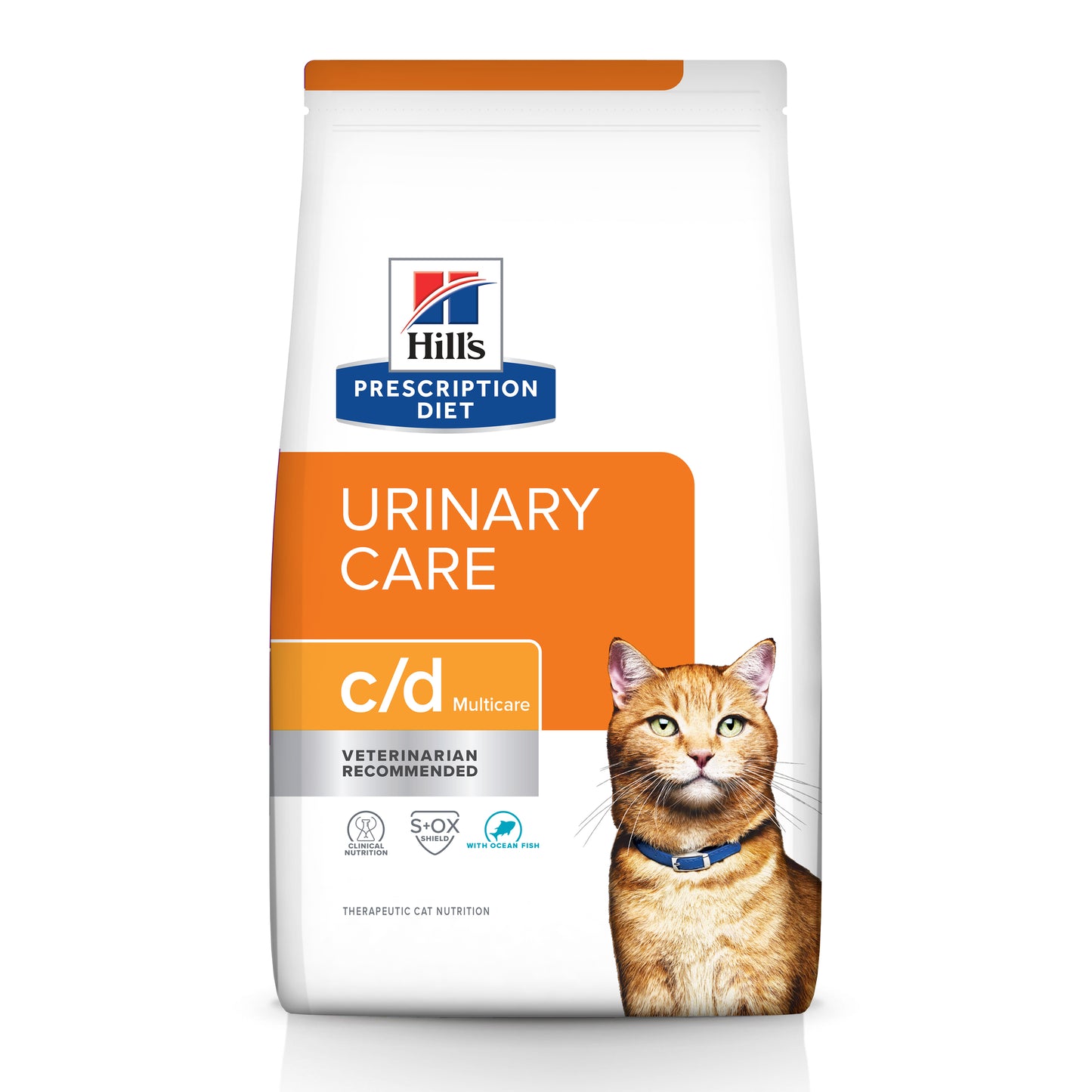 Hill's Prescription Diet c/d Urinary Care Multicare with Ocean Fish Dry Cat Food