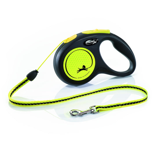 Flexi New Classic Neon Retractable Cord Leash