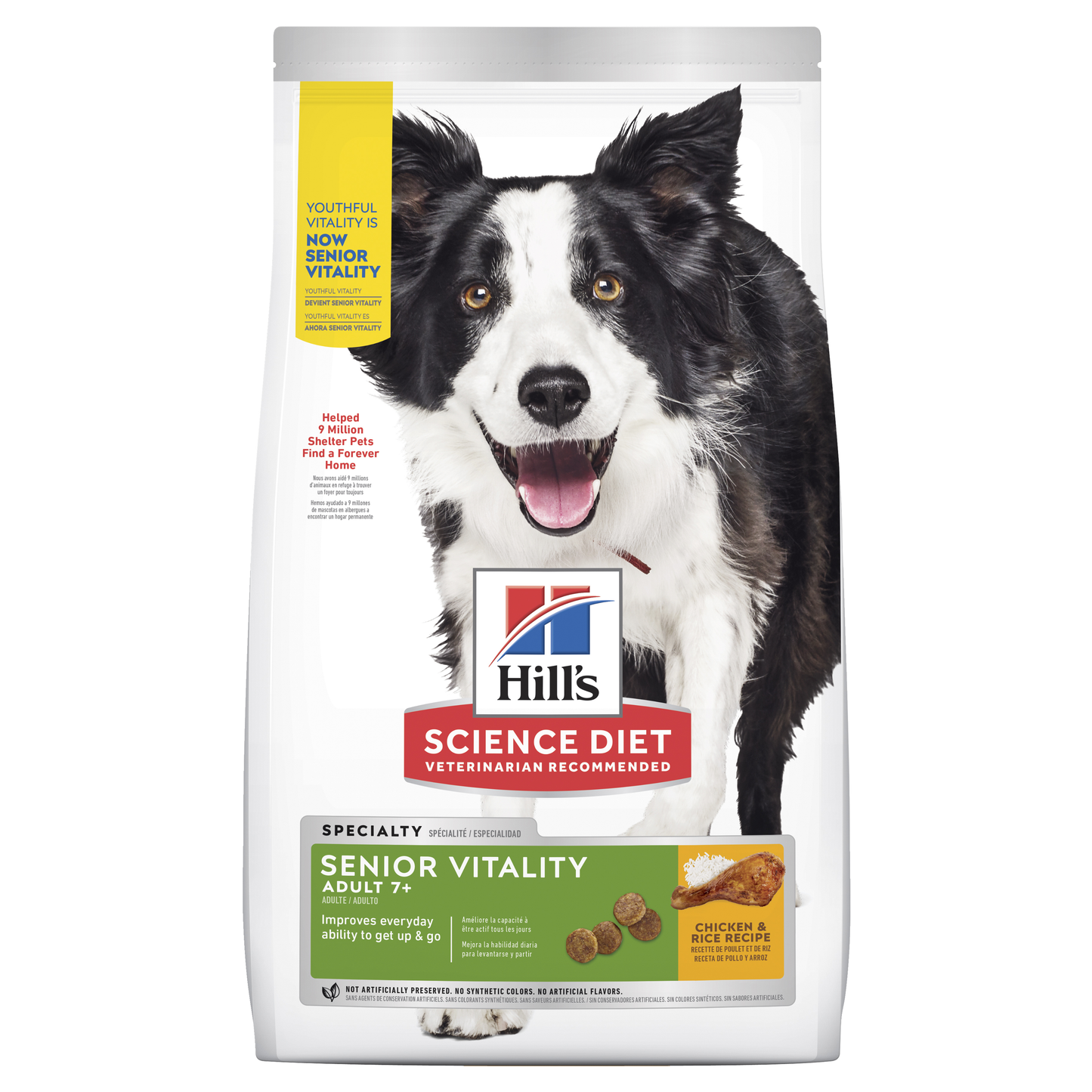 Hill's Science Diet Senior Vitality 7+ Dry Dog Food