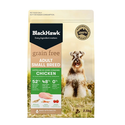 Black Hawk Grain Free Chicken Dry Small Dog Food