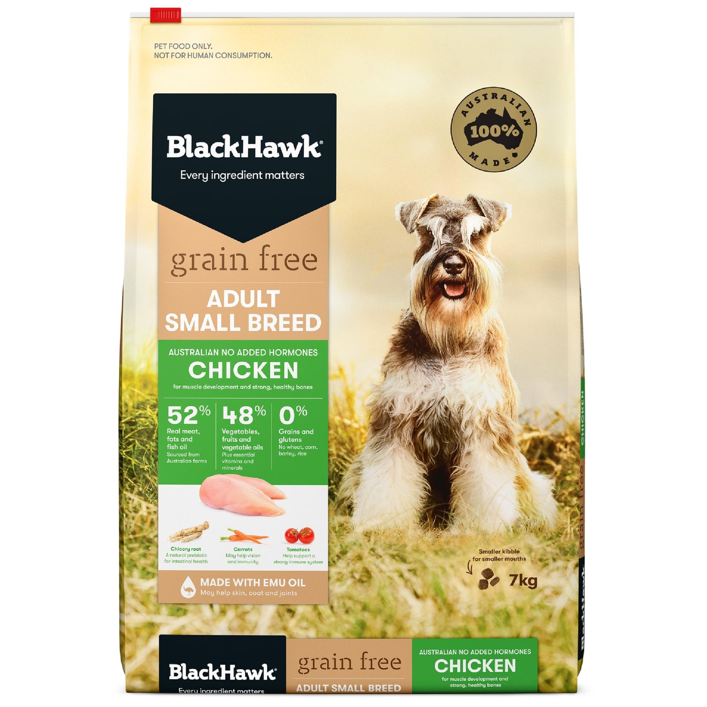 Black Hawk Grain Free Chicken Dry Small Dog Food