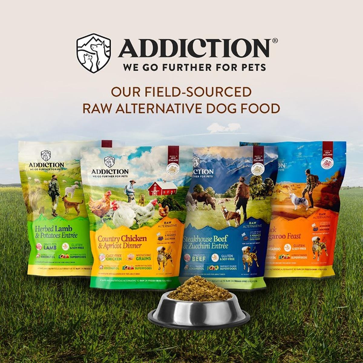 Addiction Grain-Free Herbed Lamb & Potato Air Dried Dog Food