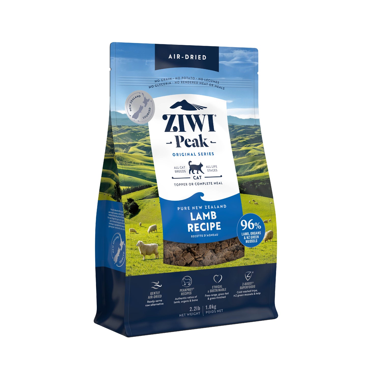 Ziwi Peak Lamb Air-Dried Cat Food