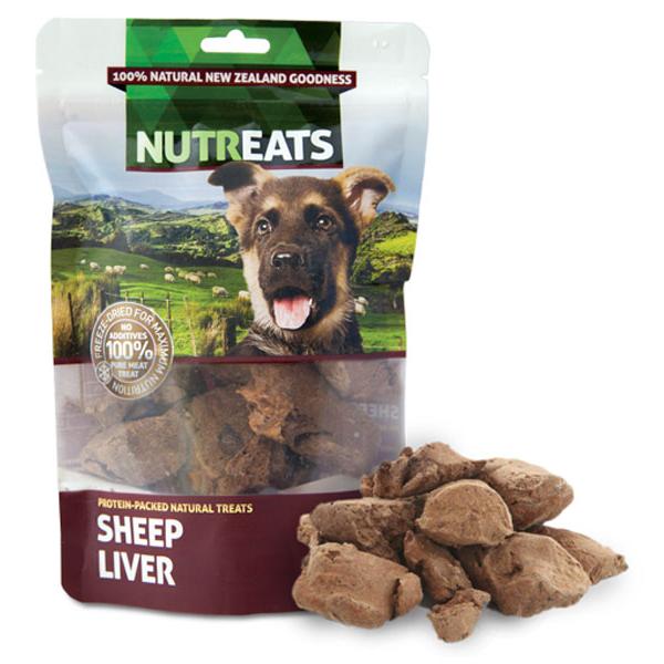 Nutreats Sheep Liver Freeze Dried Dog Treats