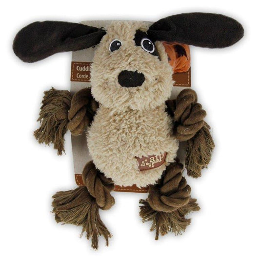 All For Paws Cuddle Body Rope Dog Toy - Assorted Designs