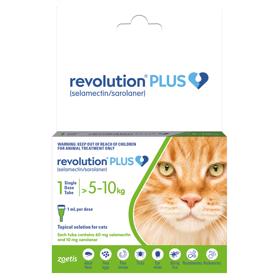 Revolution Plus Flea Treatment for Cats