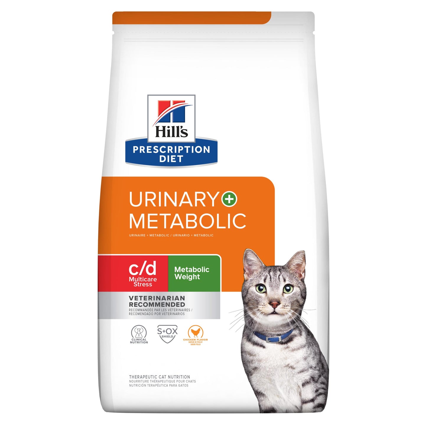 Hill's Prescription Diet c/d Multicare Stress + Metabolic + Urinary Weight Care Dry Cat Food