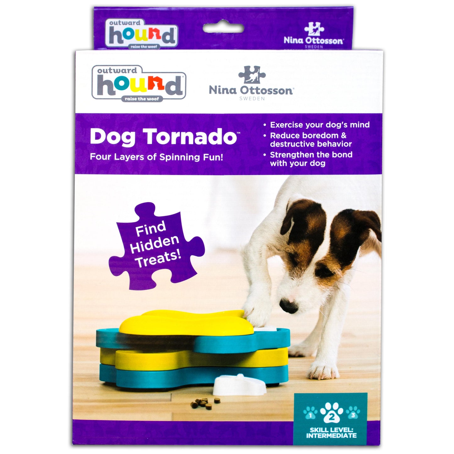 Outward Hound Tornado Puzzle Dog Toy