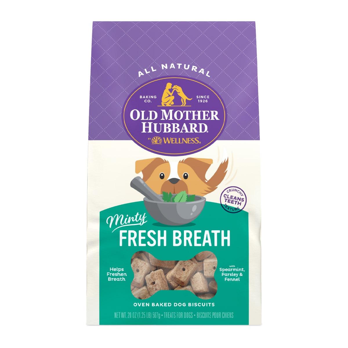 Old Mother Hubbard Mother's Solution's Fresh Breath Dog Treats