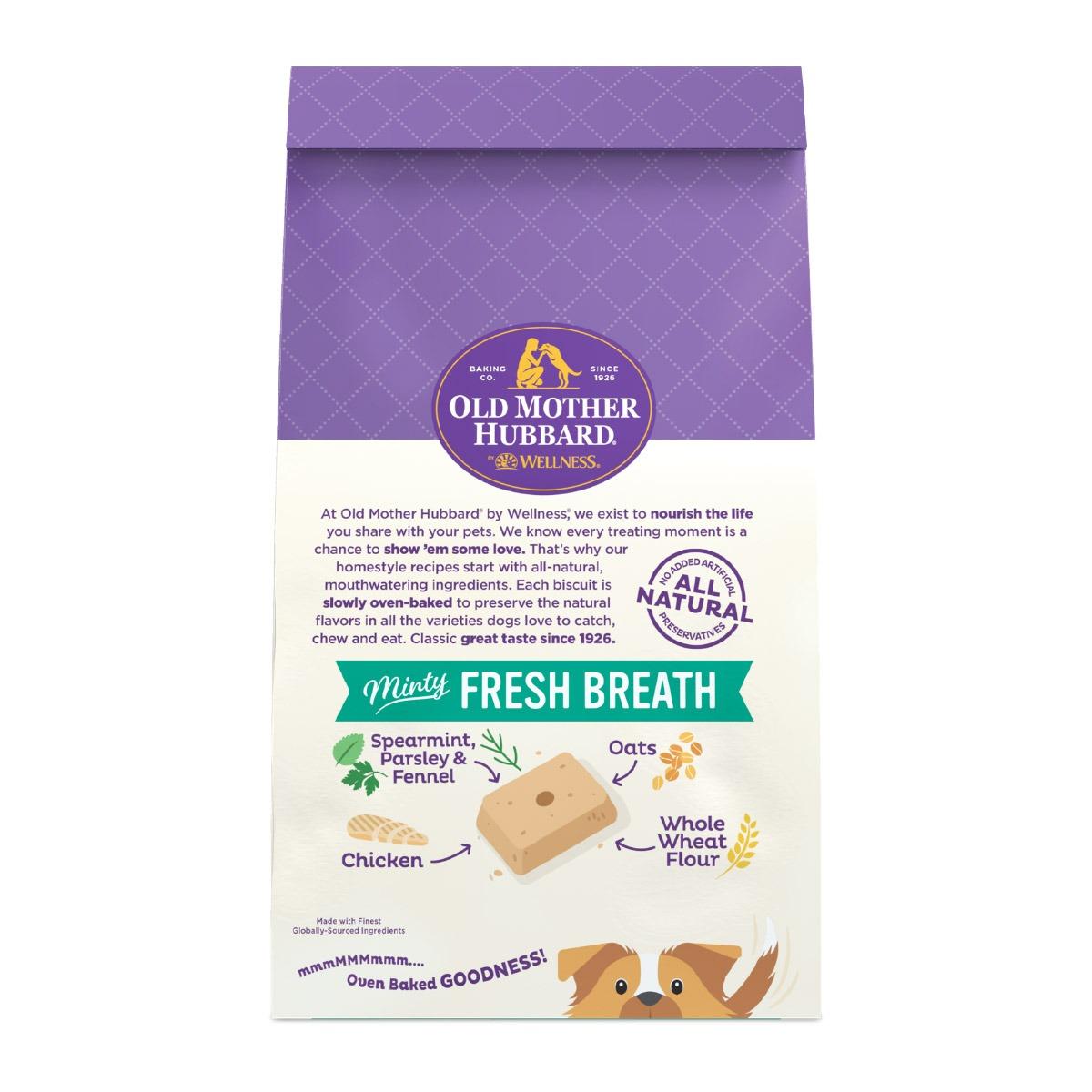 Old Mother Hubbard Mother's Solution's Fresh Breath Dog Treats