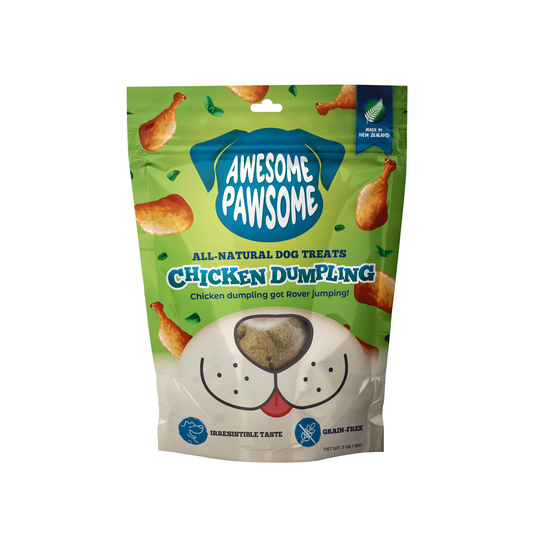 Awesome Pawsome Chicken Dumpling Dog Treats