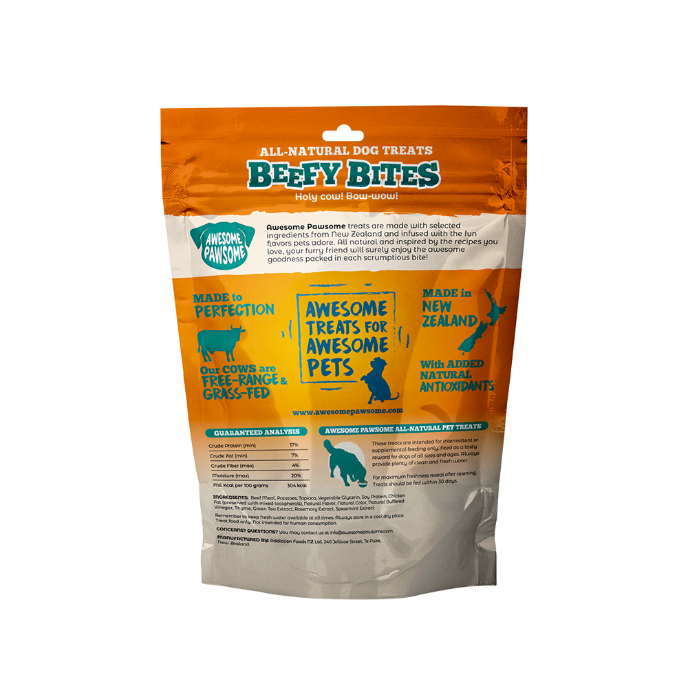 Awesome Pawsome Beefy Bites Dog Treats