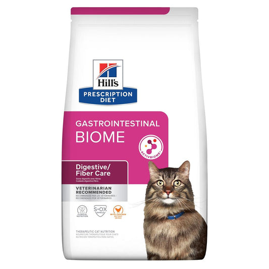 Hill's Prescription Diet Gastrointestinal Biome Digestive Fibre Care Dry Cat Food