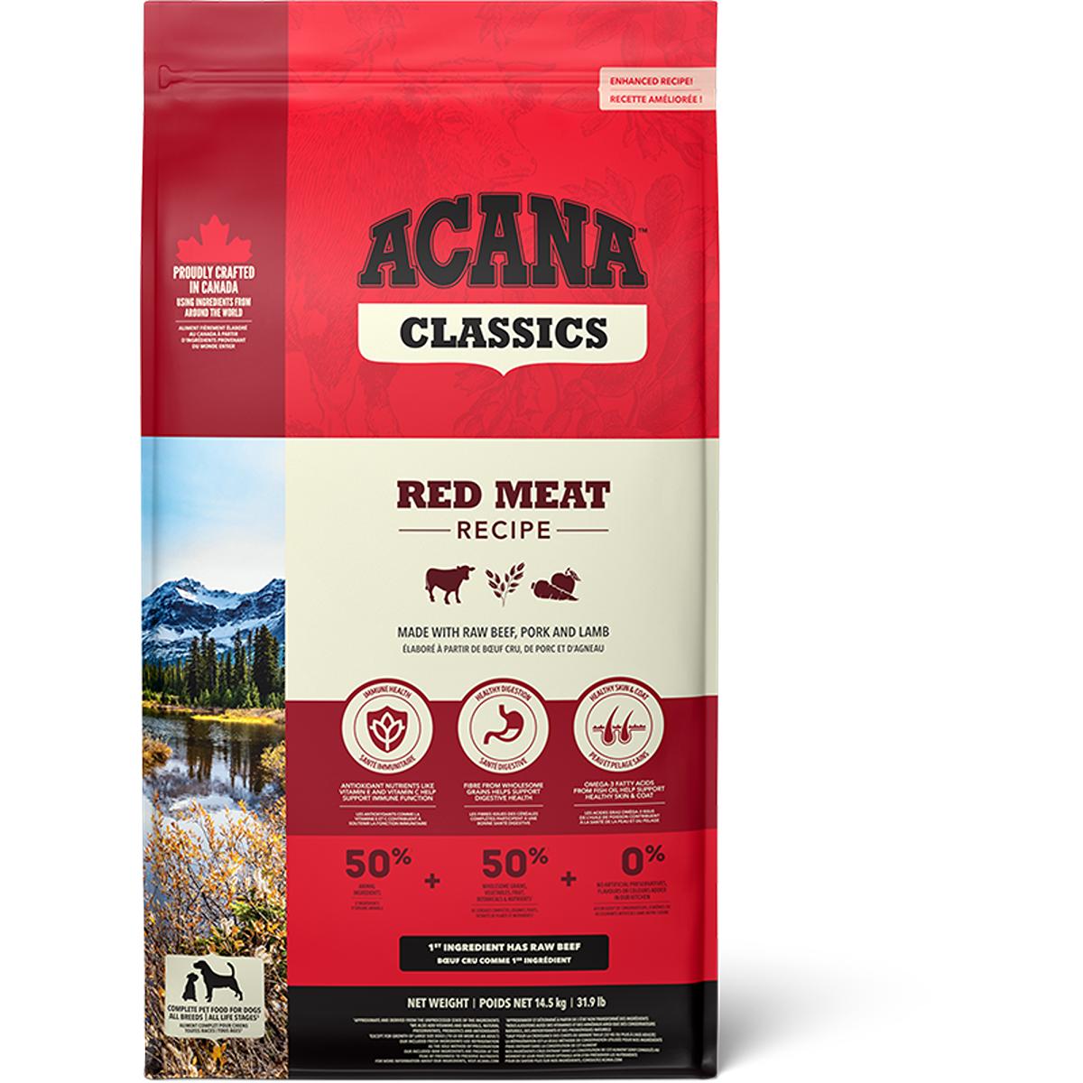 Acana Classics Red Meat Dry Dog Food