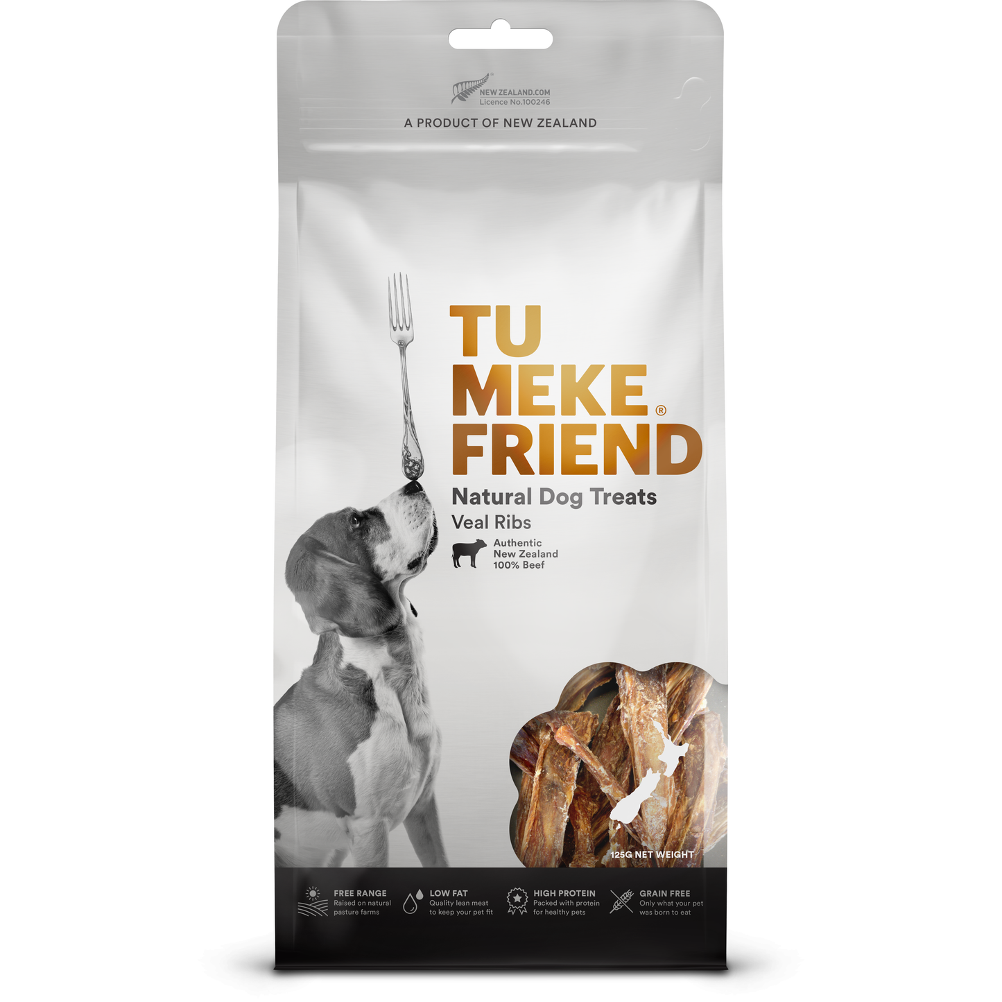 Tu Meke Veal Ribs Dog Treats