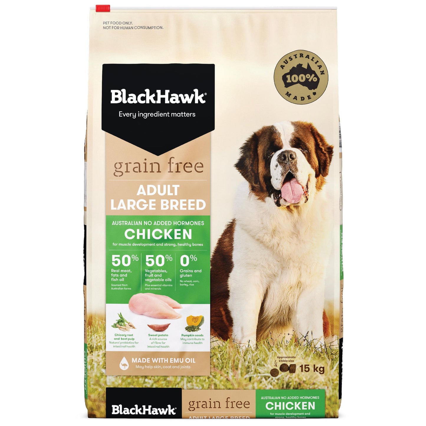 Black Hawk Grain Free Large Breed Dry Dog Food