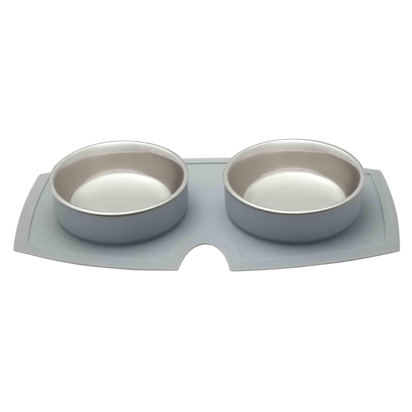 B&B Double Silicone Bowls