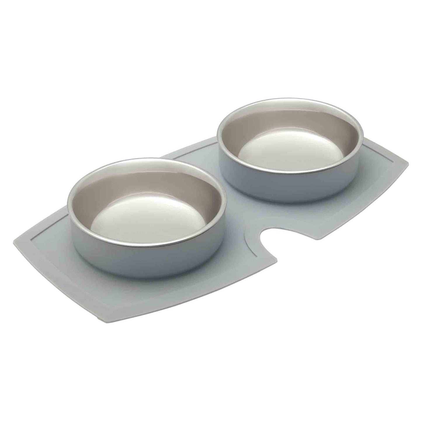 B&B Double Silicone Bowls