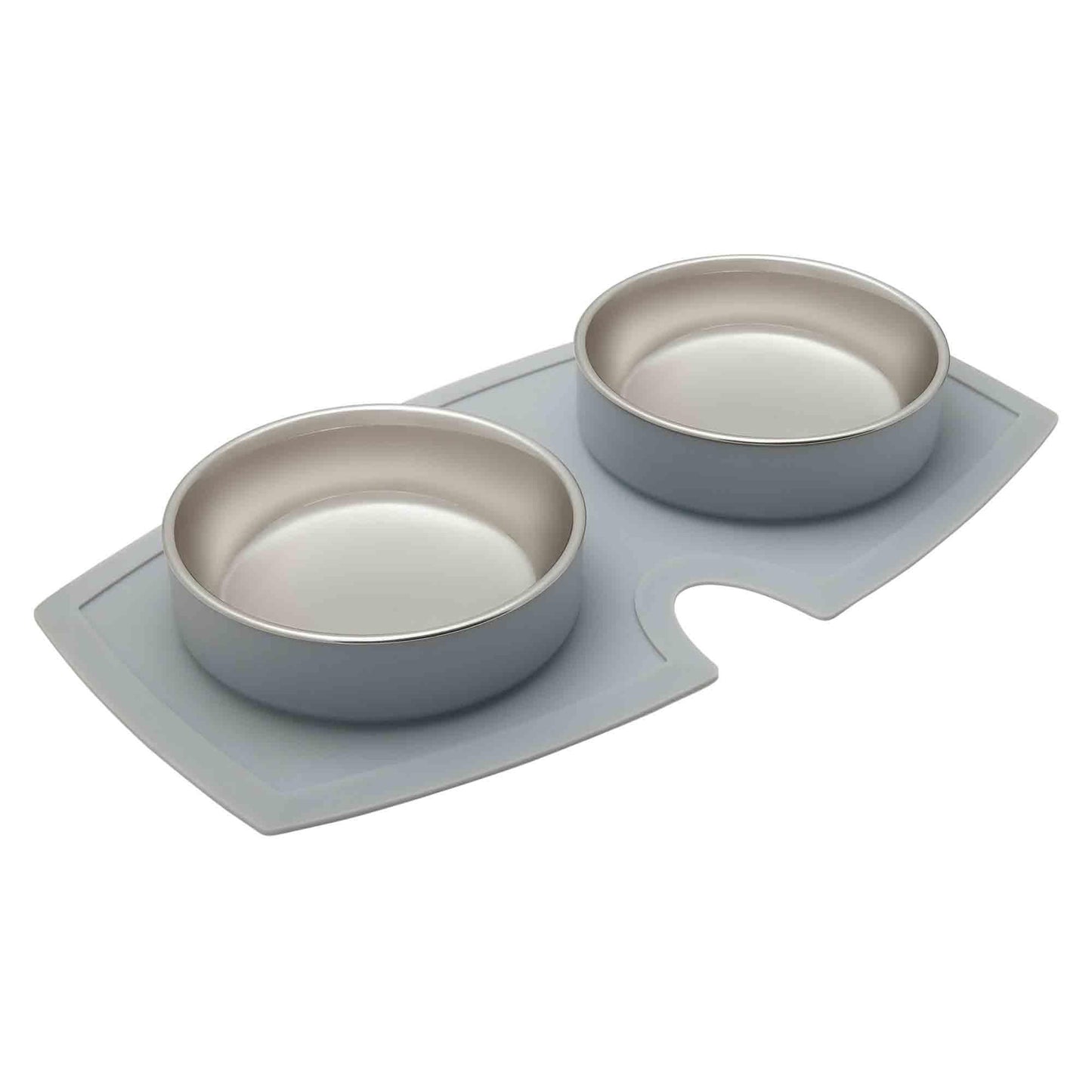 B&B Double Silicone Bowls
