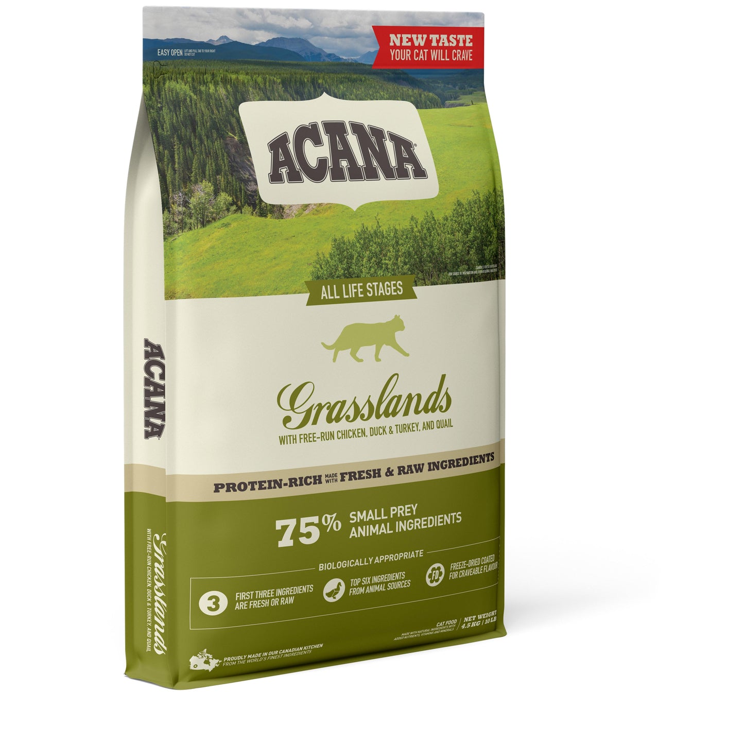 Acana Grasslands Enhanced Dry Cat Food