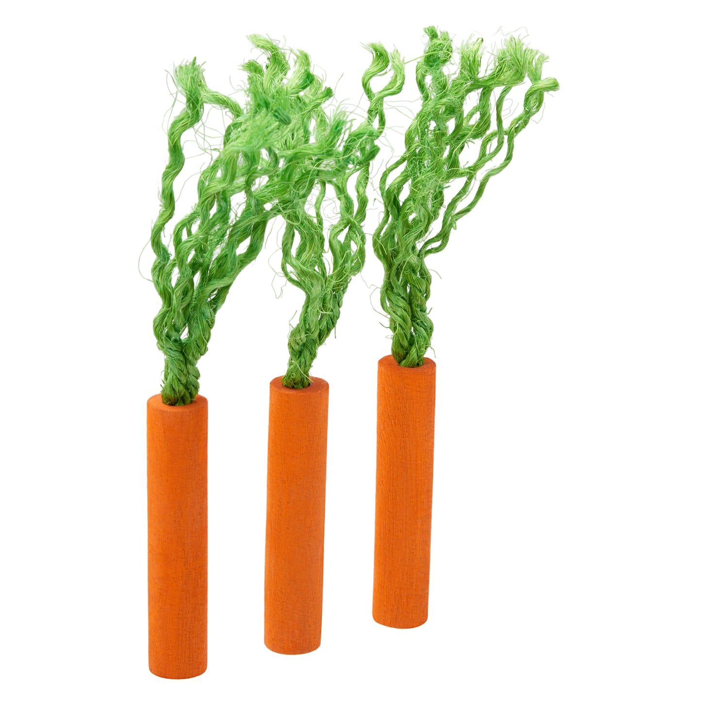 Lexi & Me Small Animal Wooden Chew Carrot Sticks 3pk