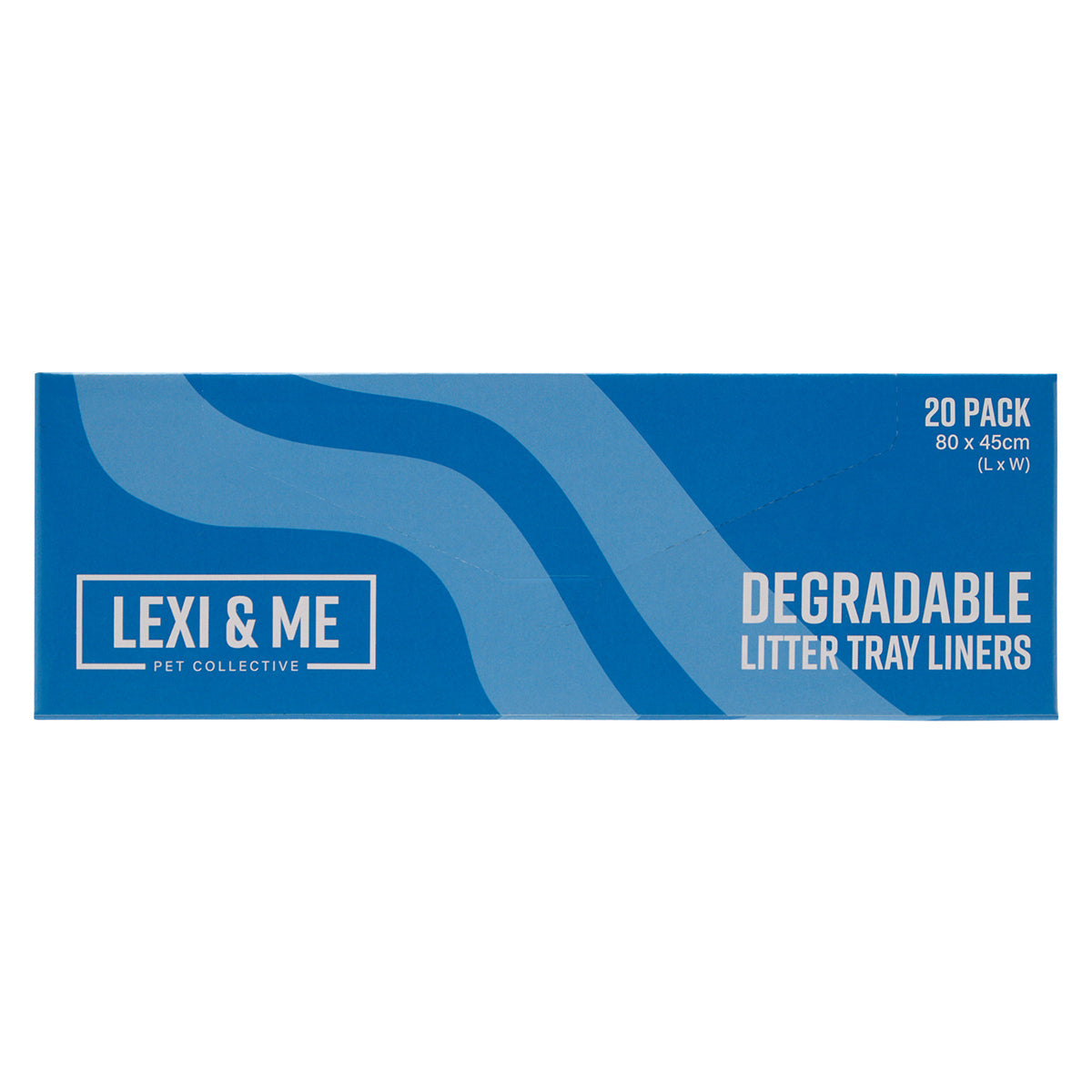 Lexi & Me Biodegradable Litter Tray Liners 20pk with drawstrings