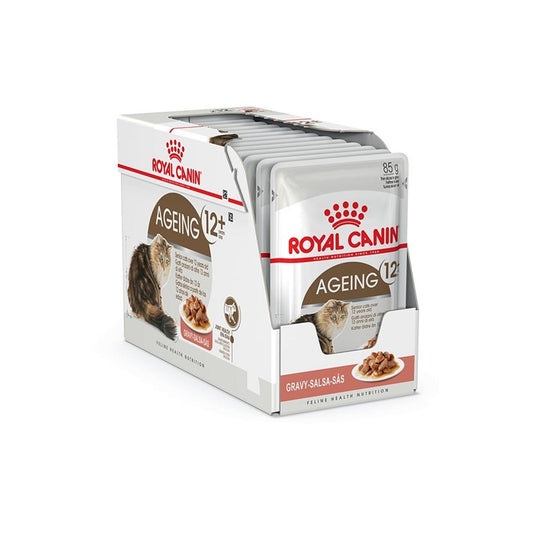 Royal Canin Ageing 12+ in Gravy Wet Cat Food