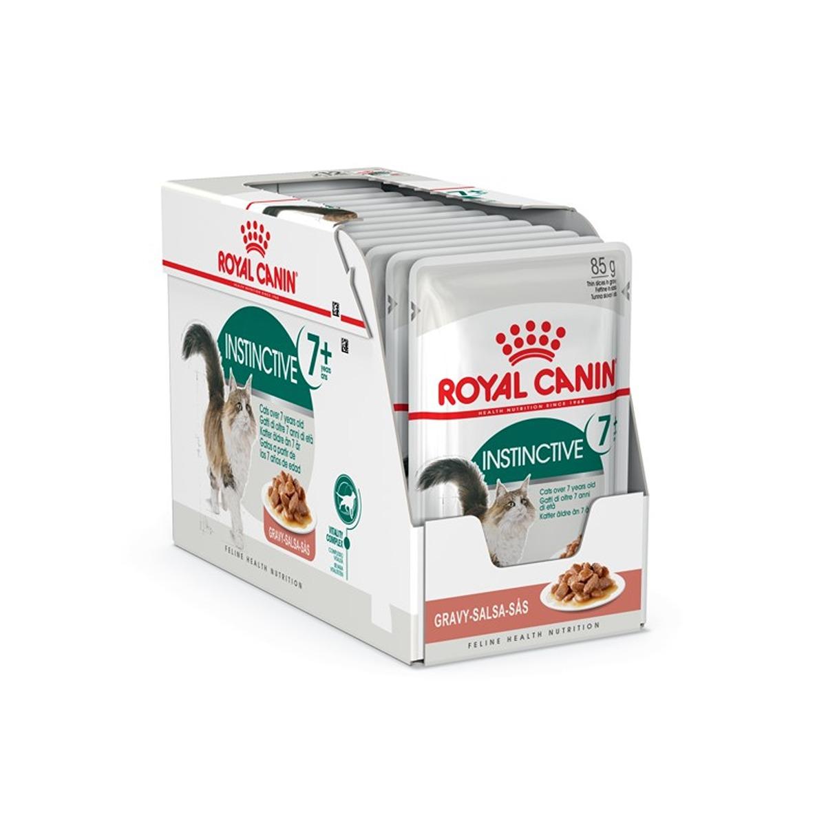 Royal Canin Instinctive 7 + in Gravy Wet Cat Food