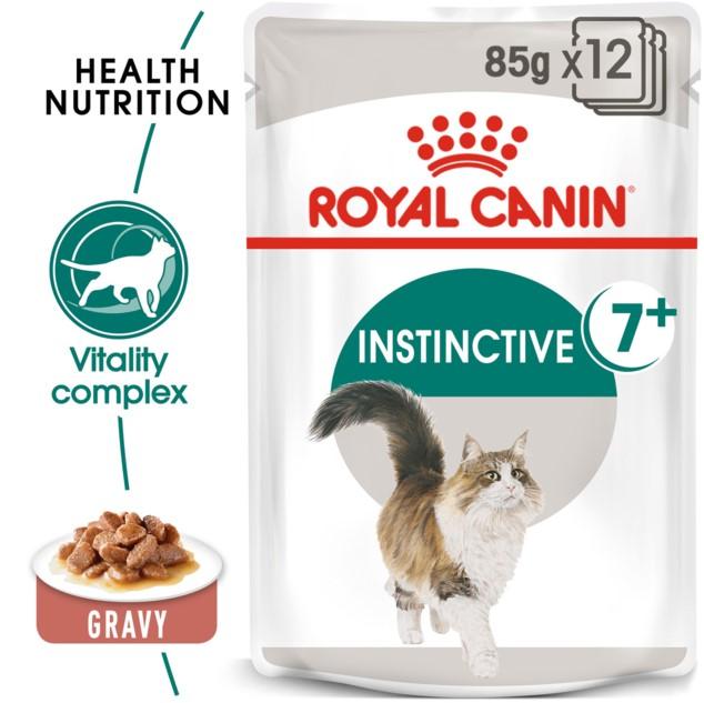 Royal Canin Instinctive 7 + in Gravy Wet Cat Food