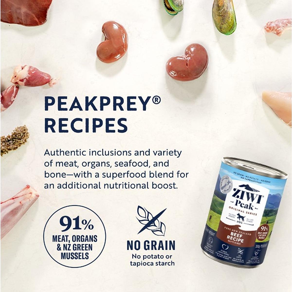 Ziwi Peak Beef Wet Dog Food