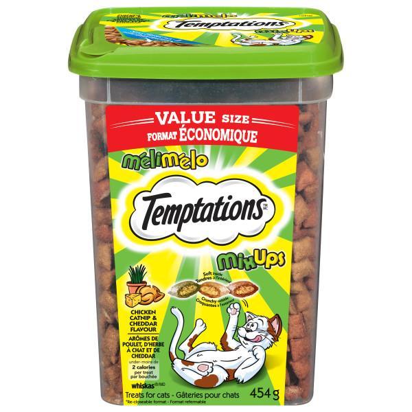 Temptations Mixups Cat Treats Chicken, Catnip & Chedder