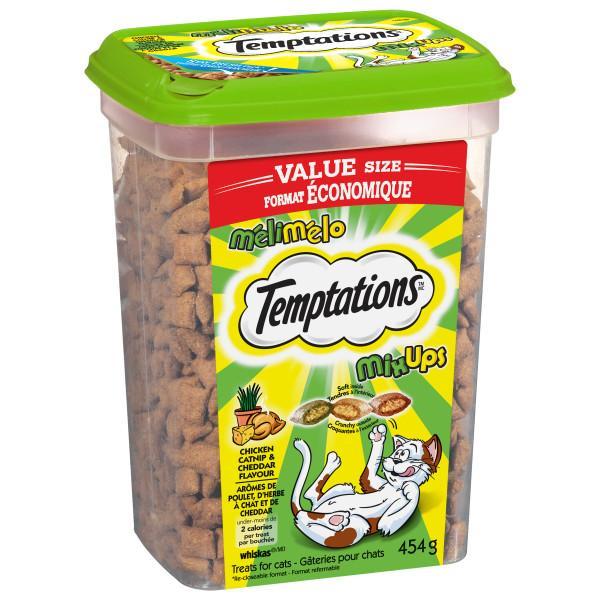 Temptations Mixups Cat Treats Chicken, Catnip & Chedder