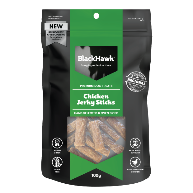 Black Hawk Dog Treat Chicken Sticks