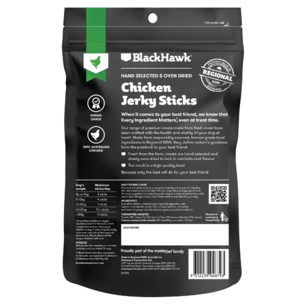 Black Hawk Dog Treat Chicken Sticks